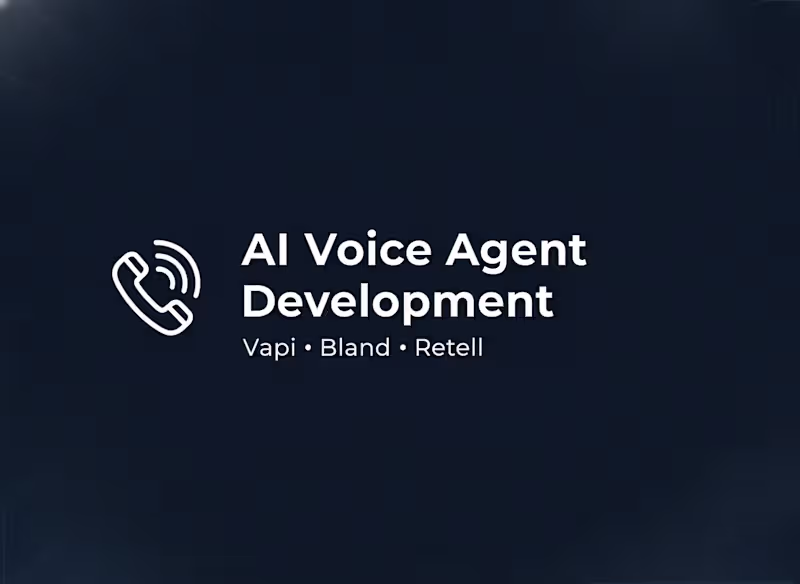 Cover image for AI Voice Agent Development