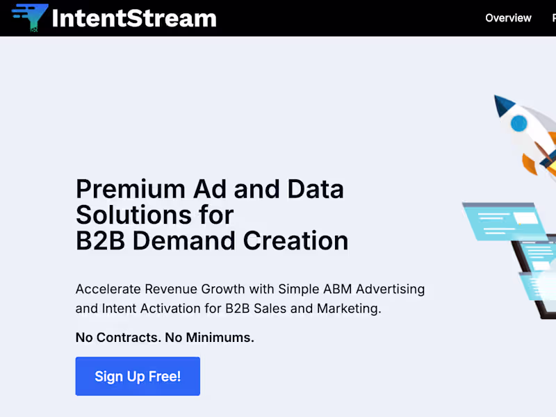 Cover image for Intent Stream – Premium Ad & Data Solutions