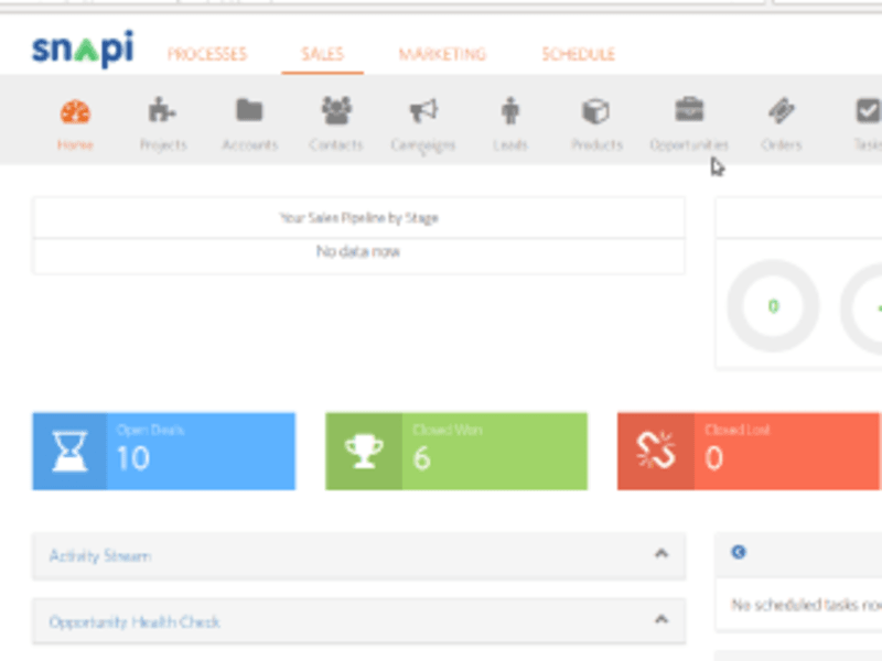 Cover image for Snapi Sales System Development