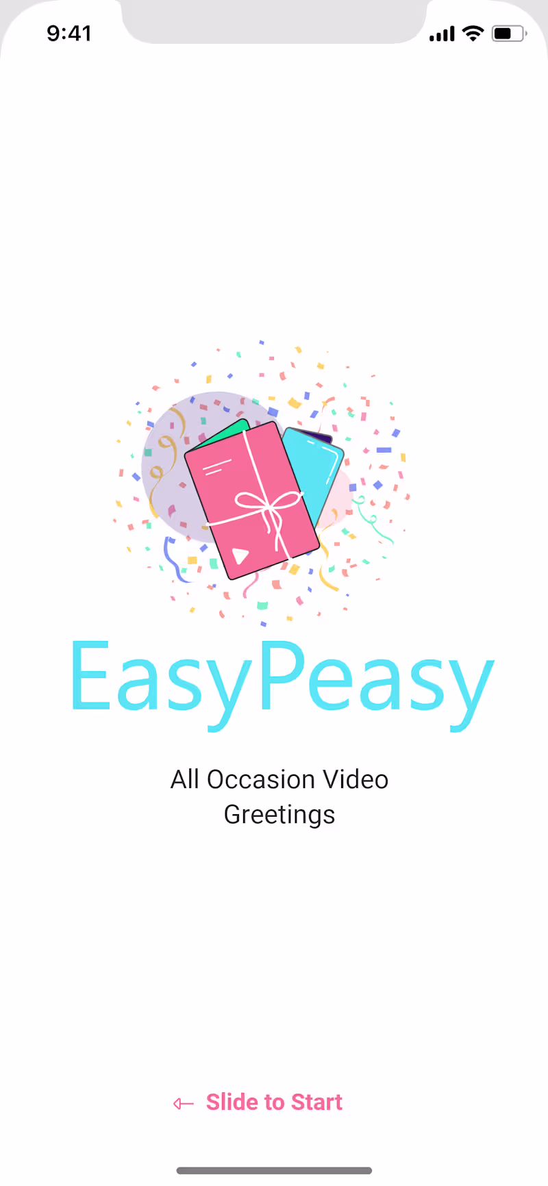 Cover image for Easy Peasy: Personalized Greeting Cards