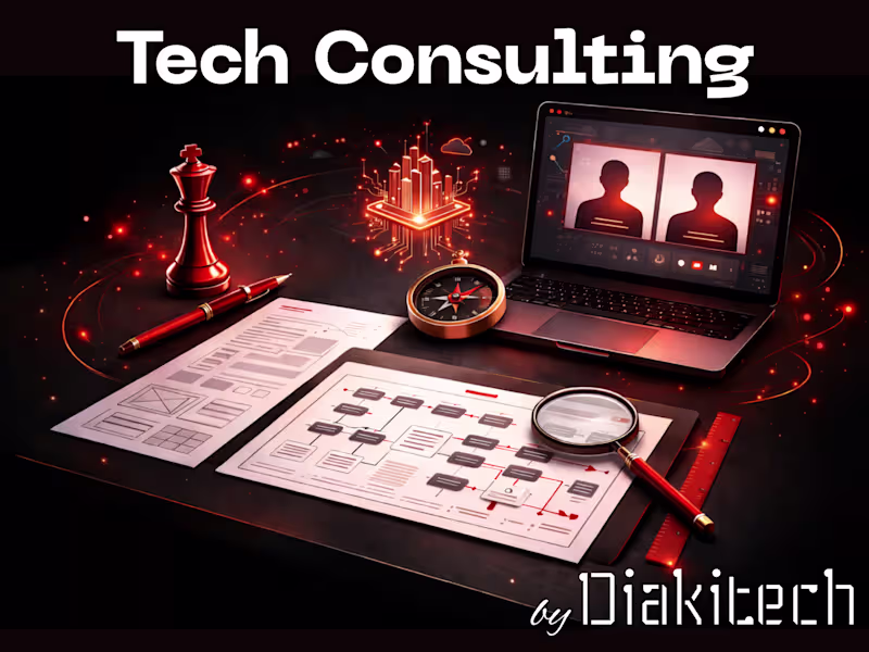 Cover image for Founder Tech Advisory (Hourly): Strategy and Tech Blueprint