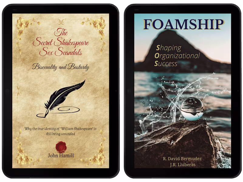Cover image for Original, professional ebook cover design