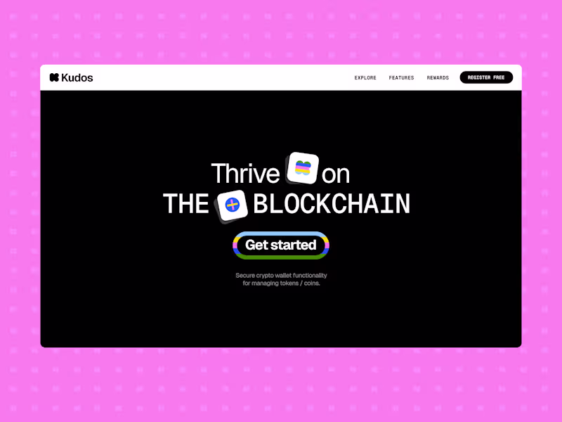 Cover image for Brand Identity for a Web3 creator platform: Kudos