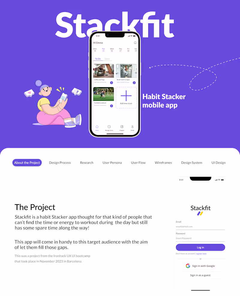 Cover image for Stackfit - Native Ios App