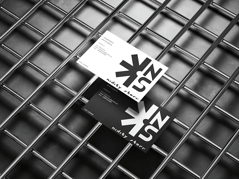 Cover image for NIDITY store | business card