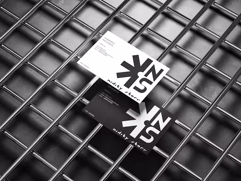 Cover image for NIDITY store | business card
