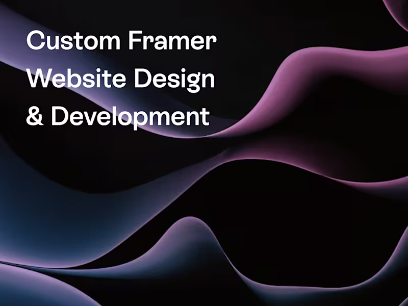 Cover image for Full Website Design & Development