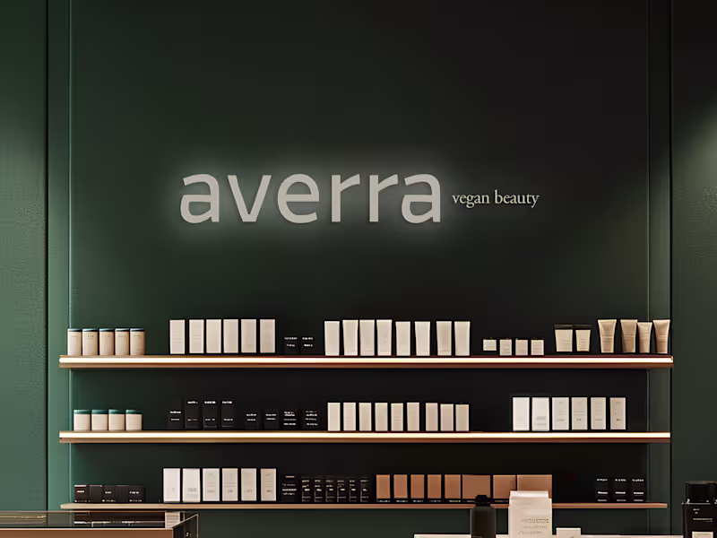 Cover image for Averra Skincare Brand Identity Design