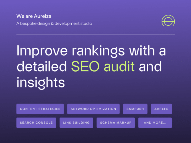 Cover image for Comprehensive SEO Audit