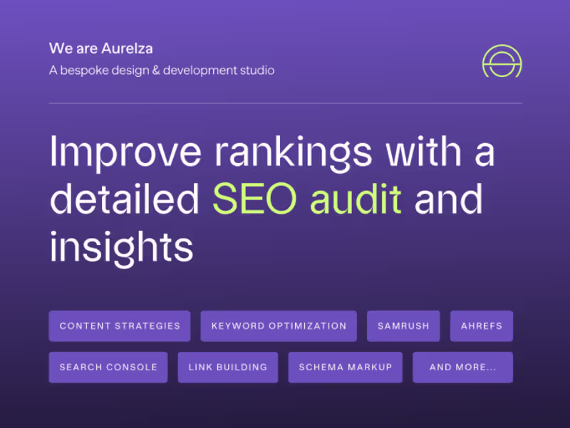 Cover image for Comprehensive SEO Audit