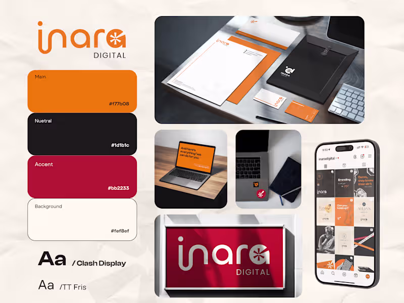 Cover image for Branding for a Bold Digital Marketing Agency