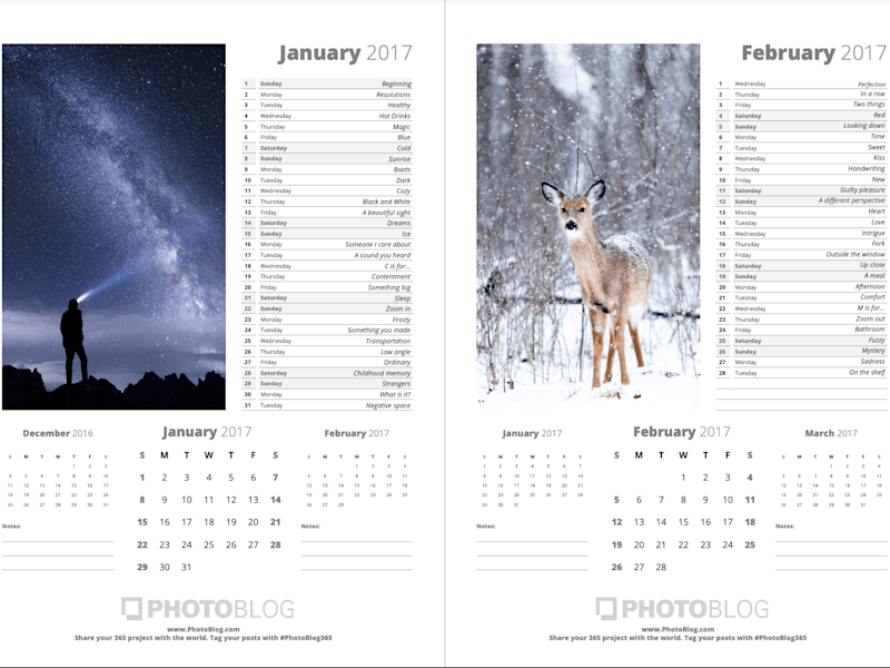 Cover image for Creative Direction & Marketing of viral PhotoBlog 365 Calendar