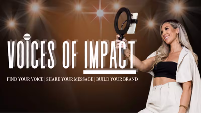Cover image for Kajabi Sales Page Creation: Voices of Impact