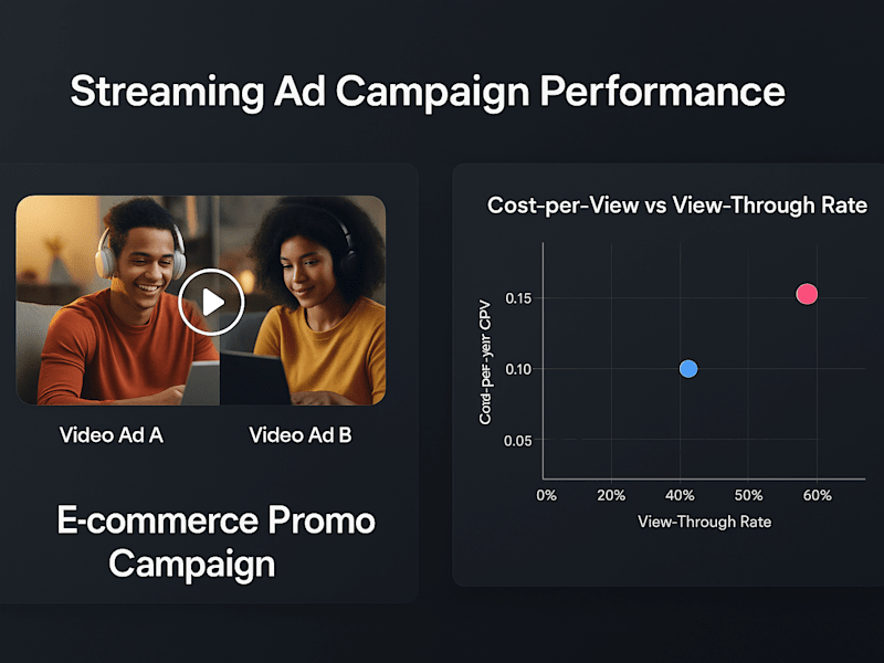 Cover image for Streaming Ad Campaign Performance Dashboard