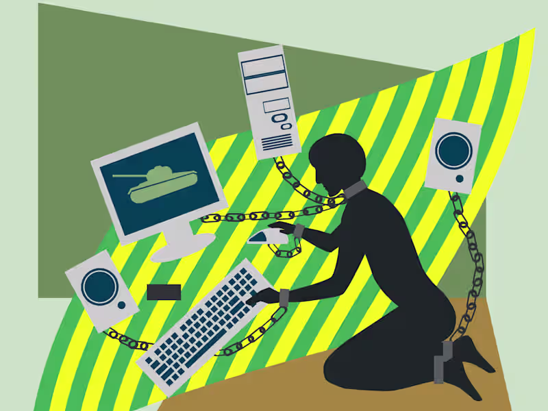 Cover image for Computer users at risk