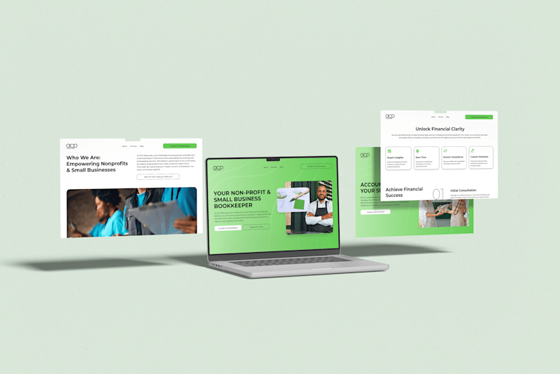 Cover image for Accounting Website Redesign