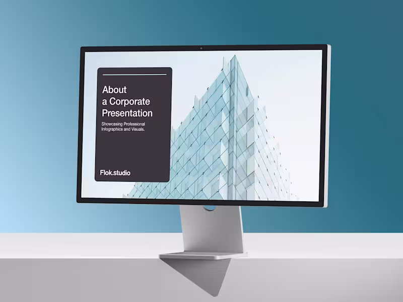 Cover image for Corporate Presentation Deck — Infographics & Visual Storytelling