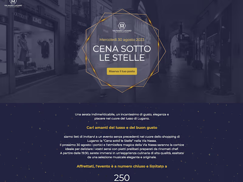 Cover image for Luxury district landing page