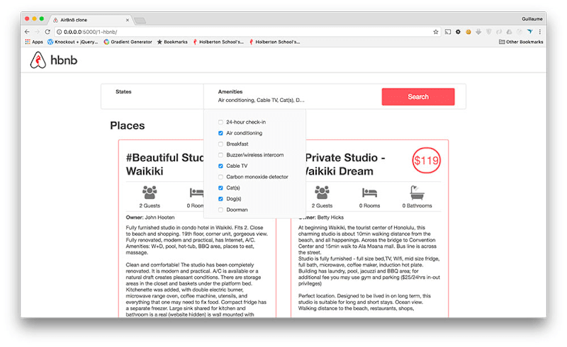 Cover image for AirBnB clone