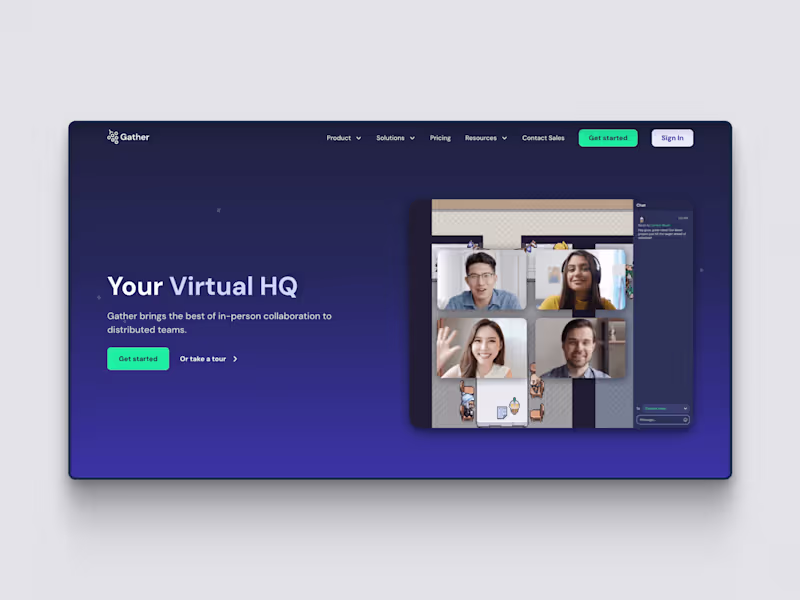 Cover image for Gather | Webflow Development & Ongoing Support
