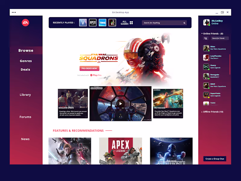 Cover image for EA Desktop App