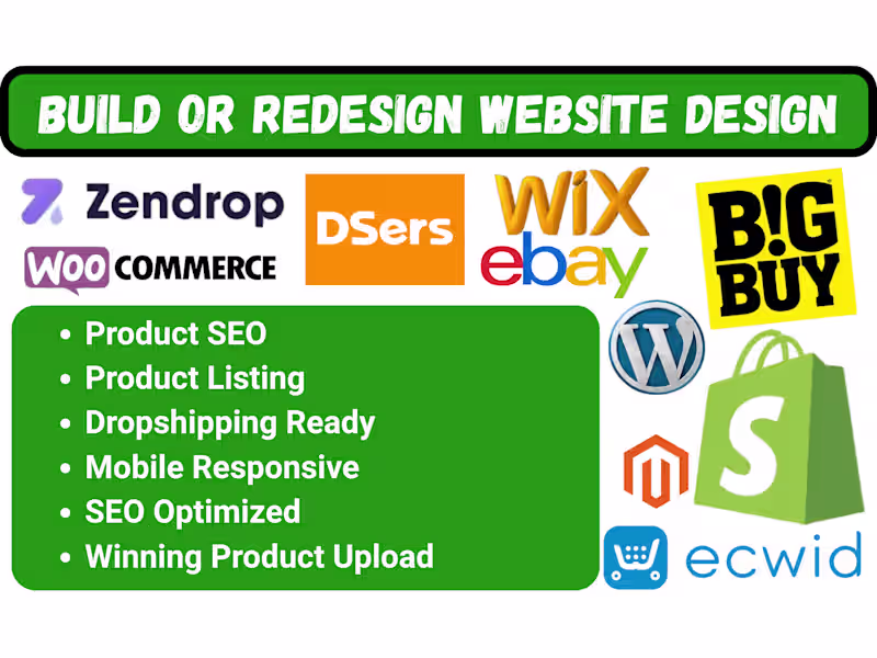 Cover image for I will design a modern and responsive website for your business