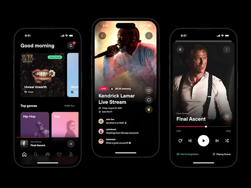 Cover image for Concerts & Music Player - UI/UX