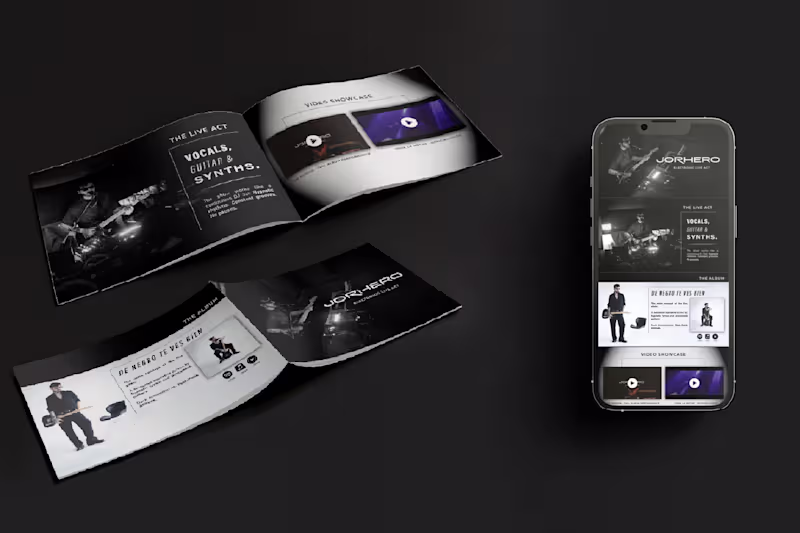 Cover image for Professional EPK for Artists