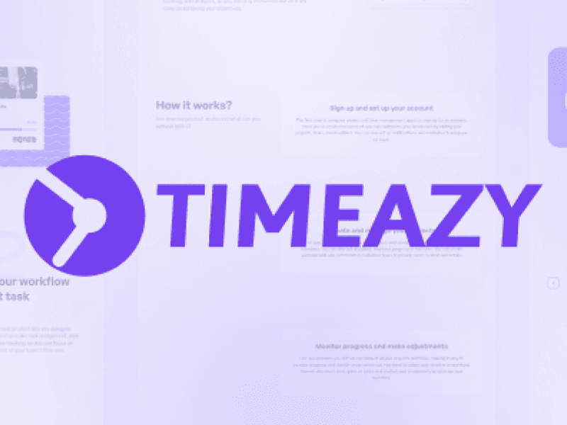 Cover image for Timeazy - Time Management App