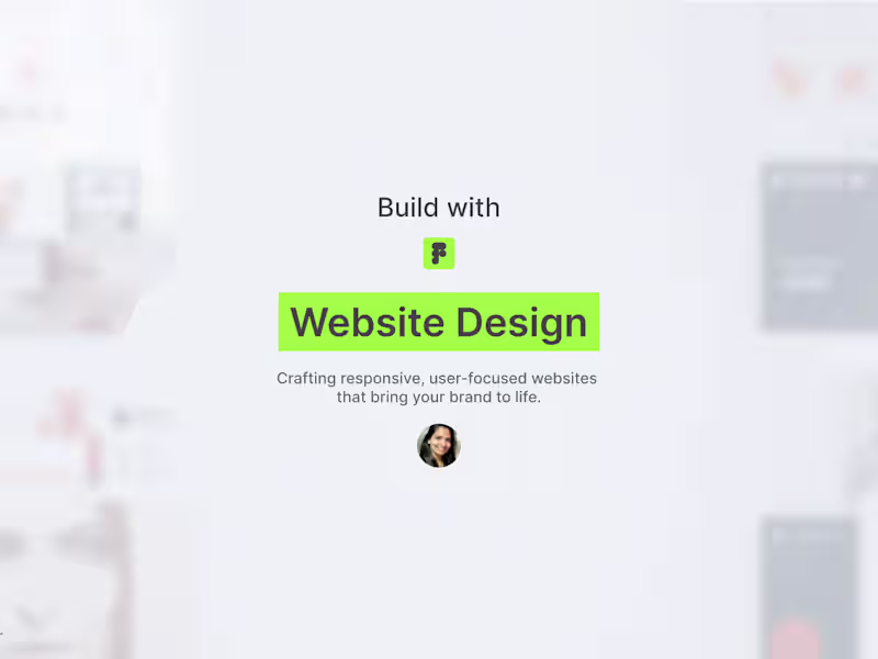 Cover image for Website Design