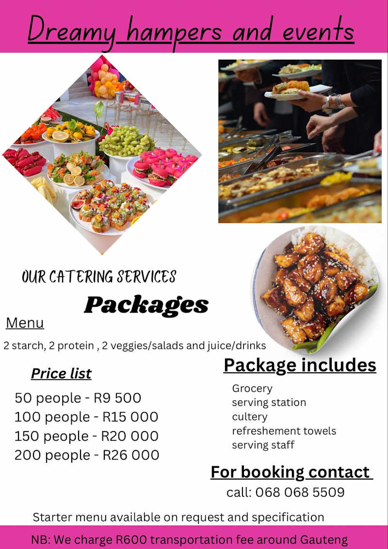 Cover image for Dreamy Catering Company