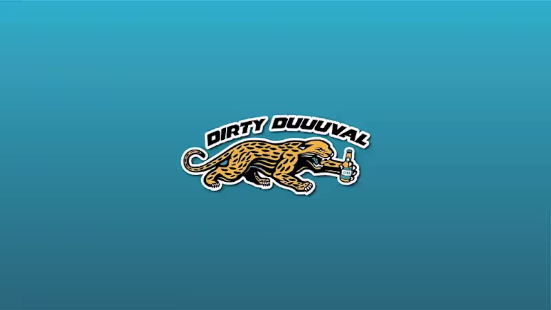Cover image for Dirty Duval Jacksonville Jaguars NFL Podcast Brand & Logo Design