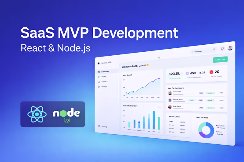 Cover image for Build Your SaaS MVP with React, Next, Node, FastAPI and Stripe