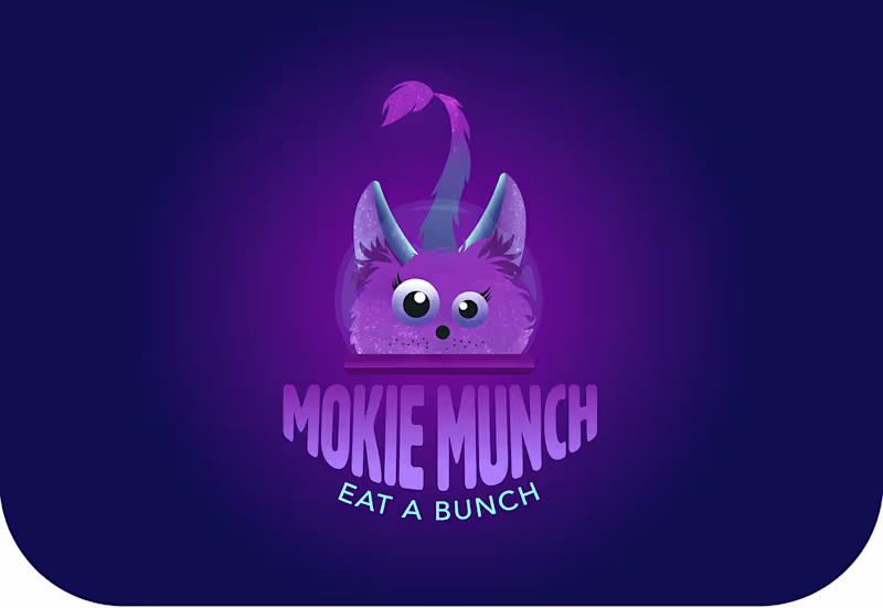 Cover image for Mokie Munch – Design for Development: Behance