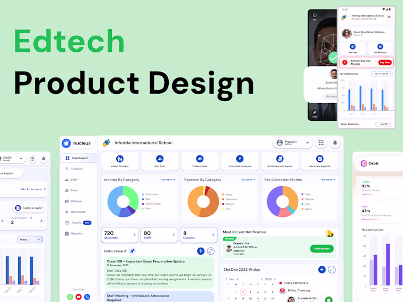 Cover image for EdTech Web App