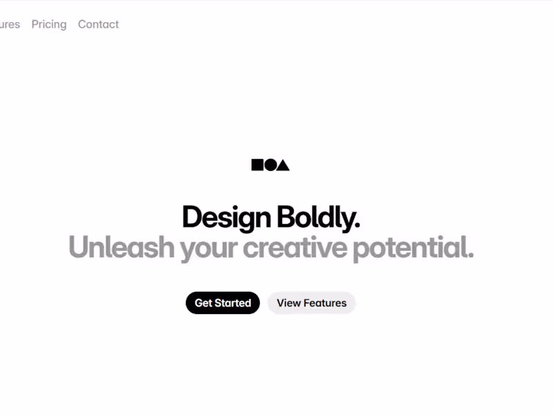 Cover image for Creativo Framer Demo Website