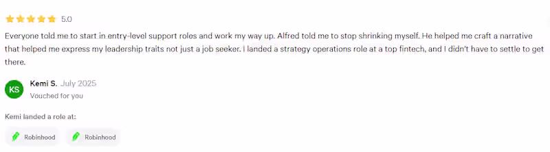 Cover image for Project: From Playing Small to Landing Big — Kemi’s Leap to ...