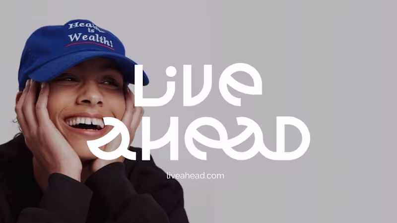 Cover image for Liveahead · Branding