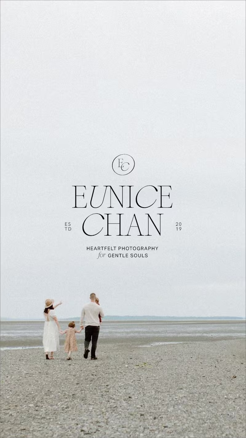 Cover image for Brand Design - Eunice Chan Photography