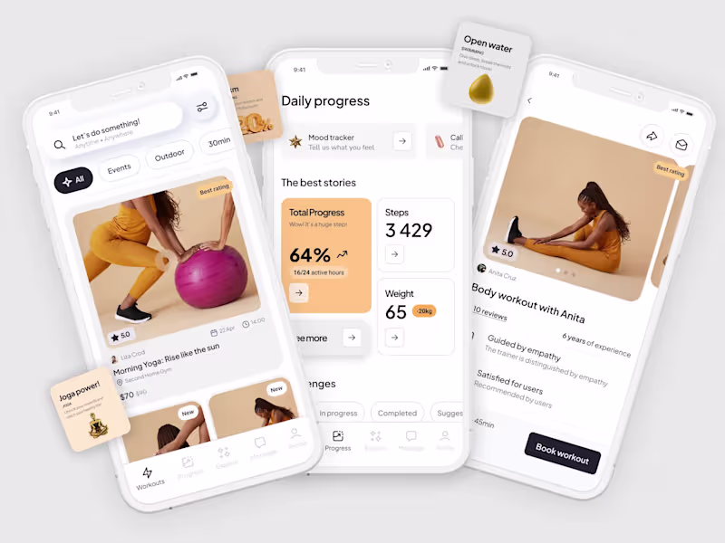 Cover image for UX/UI Design | Website & Mobile App