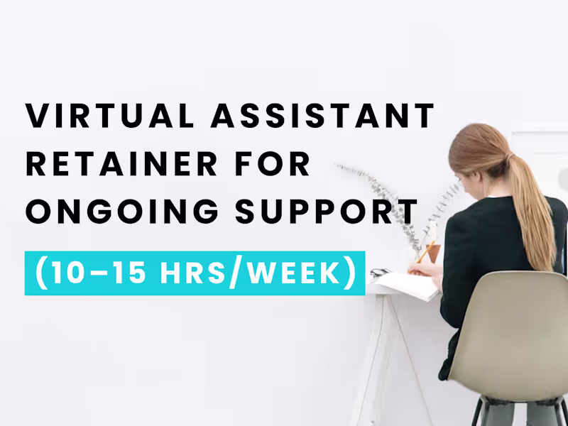 Cover image for Virtual Assistant Retainer for Ongoing Support