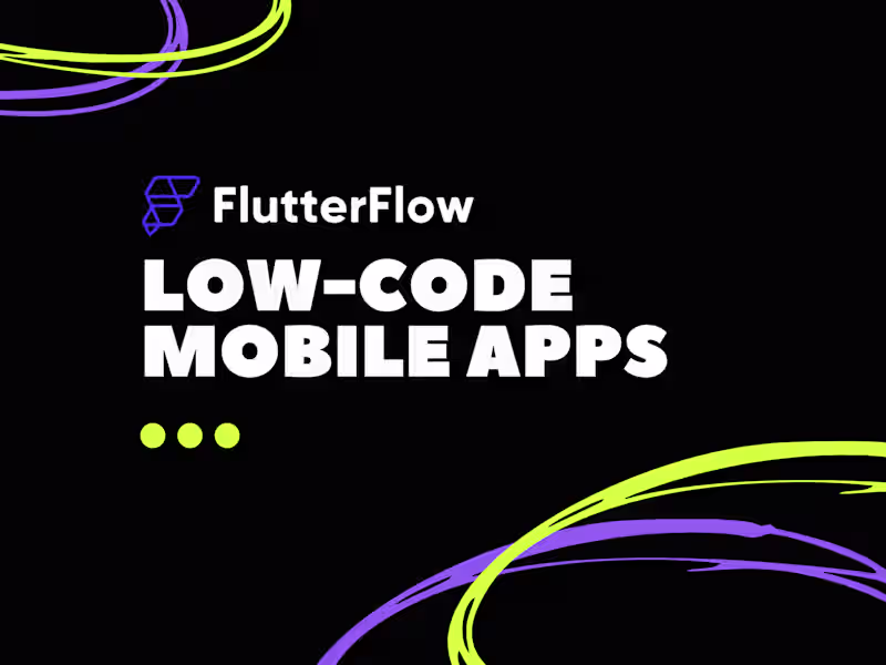 Cover image for Certified Flutterflow Agency- App development for startups