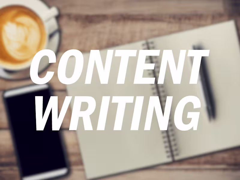 Cover image for Blog Writing