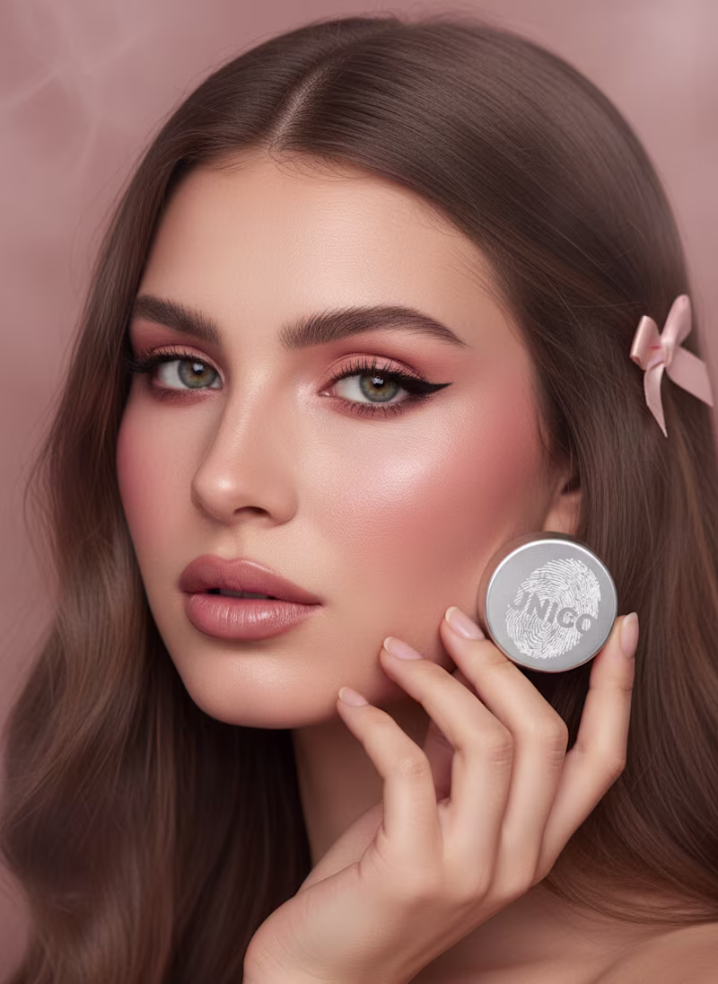 Cover image for UNIQLO Blush A close-up editorial portrait where the UNIQLO ...