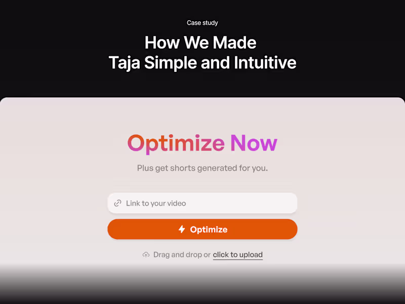 Cover image for UI/UX Redesign for SaaS AI web app