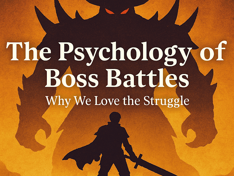 Cover image for The Psychology of Boss Battles: Why We Love the Struggle
