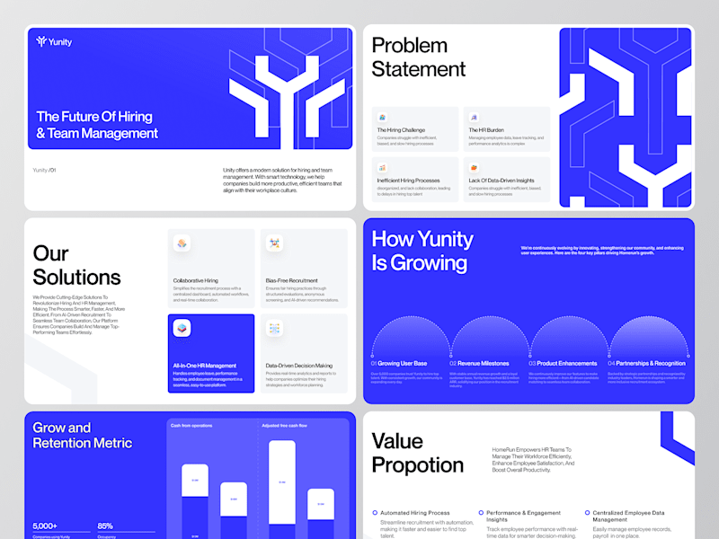 Cover image for Yunity - HR ⏐Pitch Deck