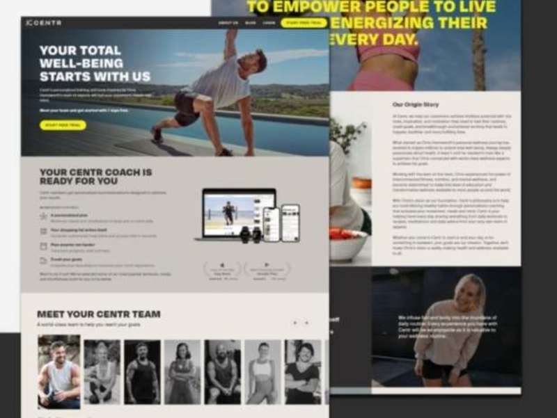 Cover image for Fitness App & Wellness Programs