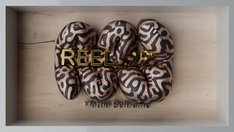 Cover image for Mattia Beltrame | SHOWREEL 22 | Cinema4D - YouTube