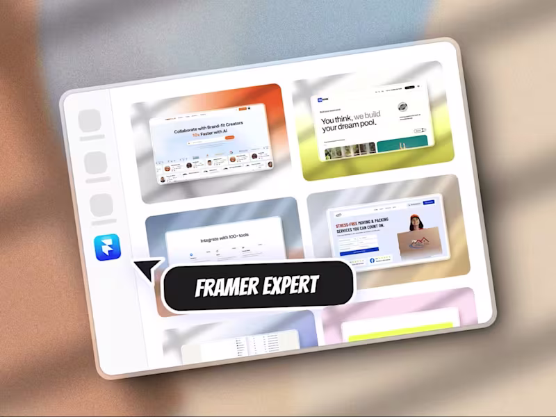 Cover image for Framer Multi page website (Development💫)